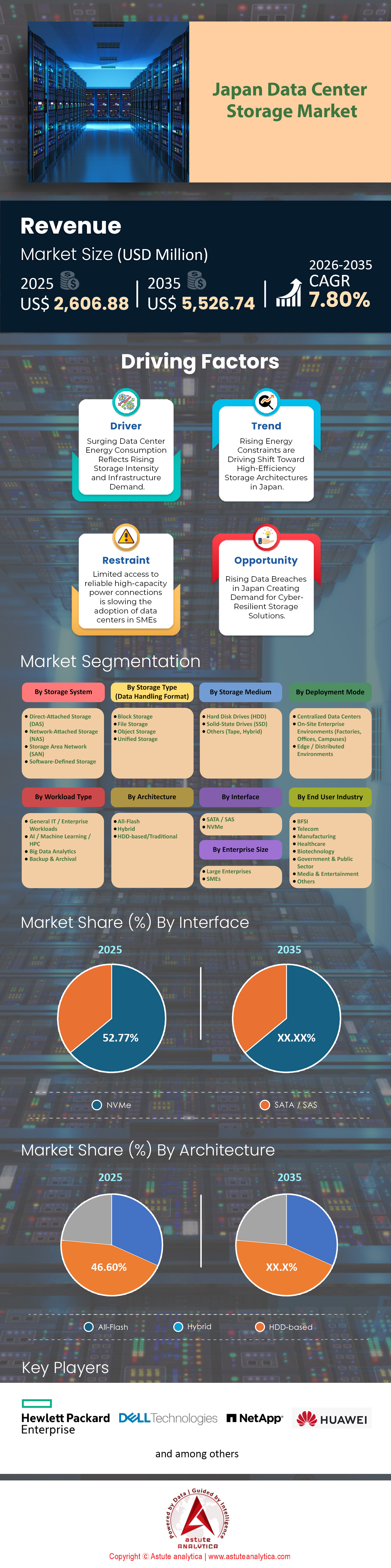 Japan Data Center Storage Market